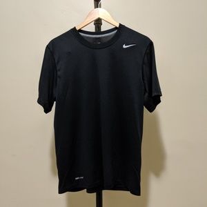 Nike Dri-Fit Short Sleeve Shirt Black